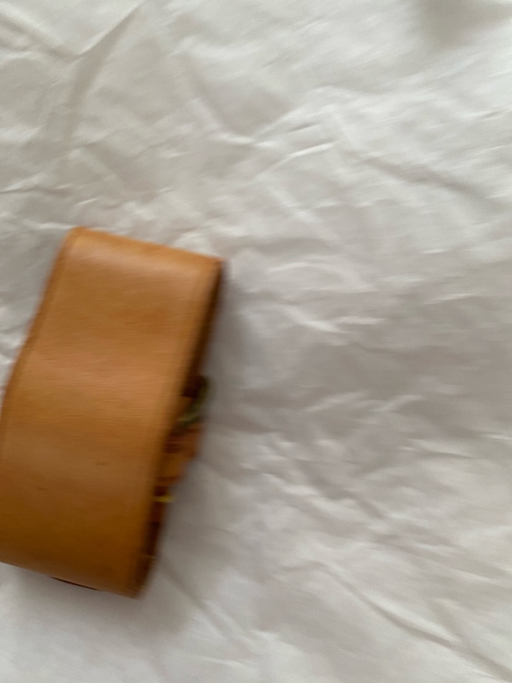 Louis Vuitton Tan Leather Luggage Tag and Poingnt Set #1 - Picture 5 of 5